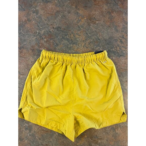 DSG Womens Small Notched Woven Shorts‎ Grounded Yellow 100% Nylon - Picture 1 of 8